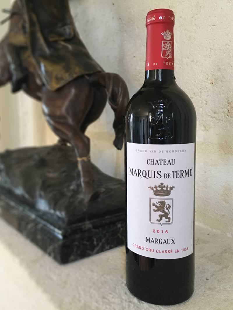 Terme Bordeaux Wines 2016 Château - Marquis de